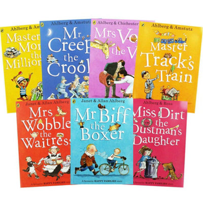 Happy Families Collection10 Books from B&Q