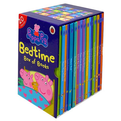 Peppa Pig Bedtime Box of Books 20 Stories Ladybird Collection Box Set | Ladybird - Image 16