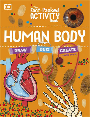 Dk The Fact-Packed Activity Book: Human Body By - Ages 5+ - Paperback - Image 19