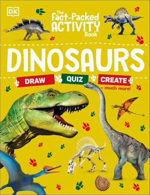 Dk Children The Fact-Packed Activity Book: Dinosaurs By Dk - Paperback Activity Book For Kids Ages 5-9 - Dino Facts, Puzzles & Quizzes - Image 20