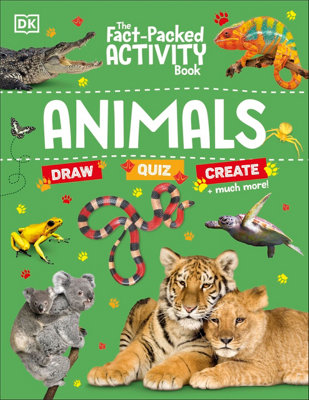 Dk The Fact-Packed Activity Book: Animals By - Ages 5+ - Paperback - Image 19