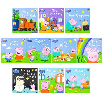 Peppas Awesome Adventures 10 Storybook Collection Set (Garden Games, Fun  | TODO - Image 13