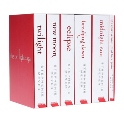 BOOKS4PEOPLE Stephenie Meyer Twilight Saga Collection 6 Books Set (White Cover) from B&Q