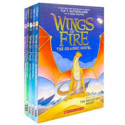 Wings of Fire Graphix Series (Book 5-9) By Tui T. Sutherland Graphic Nove | TODO - Image 13