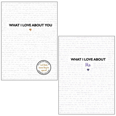 BOOKS4PEOPLE What I Love About Series 2 Books Collection Set (What I Love About You &, What I Love About Me)