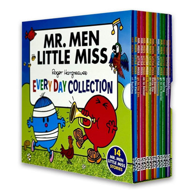 Mr Men & Little Miss Everyday Collection by Roger Hargreaves 14 Books Set - PB - Image 13