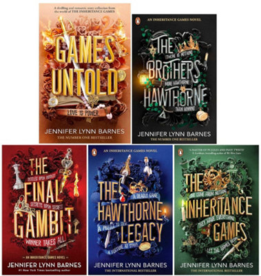 Pimpernel Press Ltd The Inheritance Games Series By Jennifer Lynn Barnes 5 Books Collection Set from B&Q
