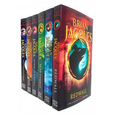 Redwall Series 6 Books Collection Set by Brian Jacques Mariel Of Redwall, Salama - Image 11