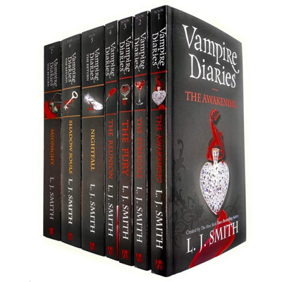B&Q -  Vampire Diaries The Awakening & The Return 7 Books Collection Set By L. J. Smith (Book 1 To 7)