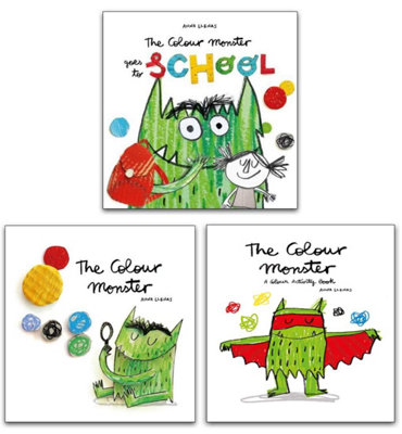 Anna Llena Unisex The Colour Monster Goes To School, The Colour Monster & More 3 Books Collection Set - Ages 3–5 - Paperback - Image 10