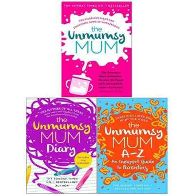 Penguin The Unmumsy Mum Series 3 Books Collection By Sarah Turner (The Unmumsy MumThe Unmumsy Mum DiaryThe Unmumsy Mum A-Z) from B&Q