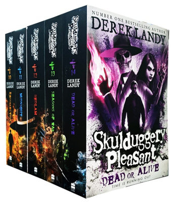 HarperCollins Skulduggery Pleasant Series 5 Books Collection Set By Derek Landy (Book 1014) from B&Q