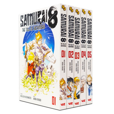 B&Q -  Samurai 8 The Tale Of Hachimaru Series Volume 1-5 Books Collection Set