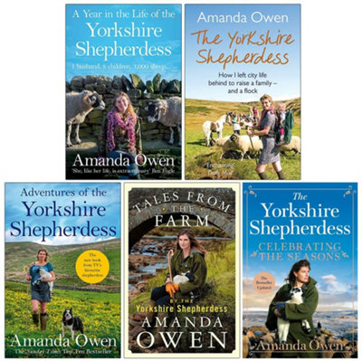 Amanda Owen Unisex The Yorkshire Shepherdess Series 5 Books Collection Set By - Image 6