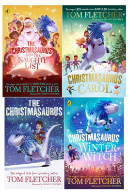 The Christmasaurus Collection 4 Books Set by Tom Fletcher Christmasaurus Carol - Image 10