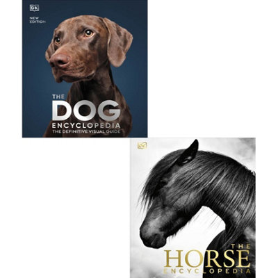 BOOKS4PEOPLE Dk Pet Encyclopedias 2 Books Collection Set Horse EncyclopediaDog Encyclopedia from B&Q