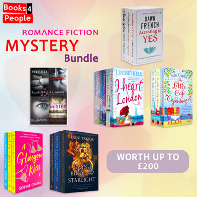 BOOKS4PEOPLE Romance Fiction Mystery Book Bundle PackGet Yours At 90% Rrp from B&Q