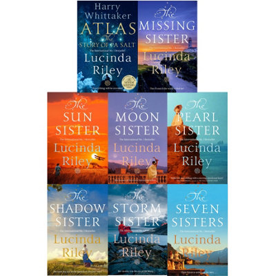 Pan Macmillan Lucinda Riley Seven Sister 8 Books Collection Set Atlas: The Story Of Pa Salt, Storm Sister, Seven Sisters, Sun Sister