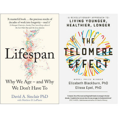 BOOKS4PEOPLE Lifespan Why We Age And Why We Dont Have To & The Telomere Effect: A Revolutionary Approach To Living YoungerHealthierLonger 2 from B&Q