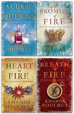 Piatkus Books Amanda Bouchet 4 Books Collection Set (Breath Of FireHeart Of FireA Promise Of FireA Curse Of Queens) from B&Q