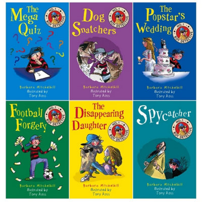 Nullifire No.1 Boy Detective Series 6 Book Set Collection Set By Barbara Mitchelhill from B&Q