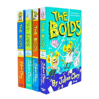 BOOKS4PEOPLE Julian Clary The Bolds 4 Books Collection Set (The BoldsGo GreenTo The RescueGo Wild) from B&Q