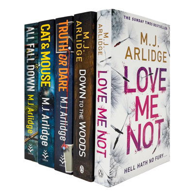 B&Q -  M J Arlidge Detective Inspector Helen Grace Series Collection 5 Books Set