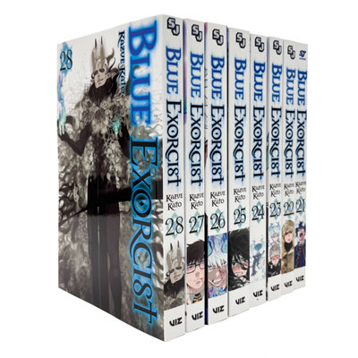 Viz Media Blue Exorcist Volume 21-28 Collection 8 Books Set Series 5 By Kazue Kato - Image 3