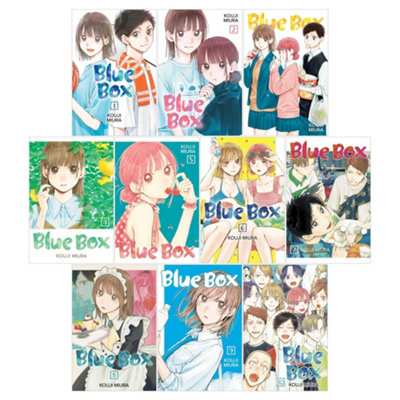 B&Q -  Blue Box Volume 1-10 Series 10 Books Collection Set By Kouji Miura