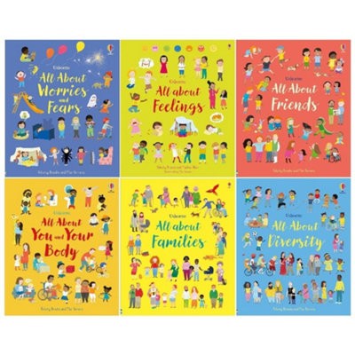 Usborne All About Feelings My First Books 6 Books Set By Felicity Brooks - Image 5