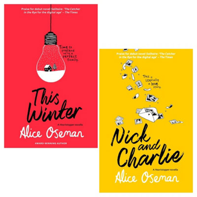 BOOKS4PEOPLE Alice Oseman Collection 2 Books Set (This WinterNick And Charlie) from B&Q