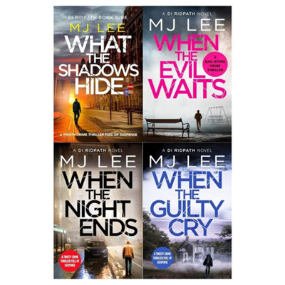 M J Lee DI Ridpath Crime Thriller Series Collection 4 Books Set (Books 6-9) PB - Image 7