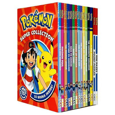 Various Publishers Orange Pokemon: Super Collection (15 Books Collection Set) - Image 3