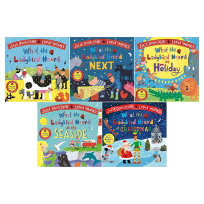 BOOKS4PEOPLE What The Ladybird Heard Series 5 Books Collection Set By Julia Donaldson And Lydia Monks from B&Q