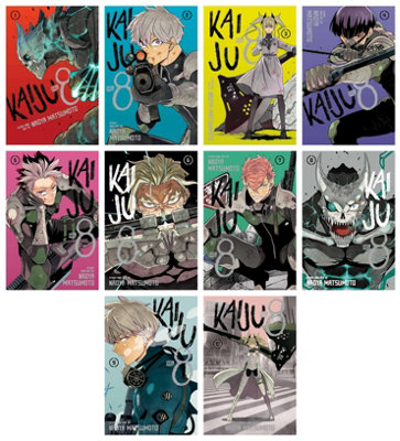 BOOKS4PEOPLE Kaiju No 8 By Naoya Matsumoto 8 Books Collection Set (Volumes 1-8)