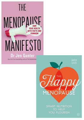 Piatkus Books The Happy MenopauseThe Menopause Manifesto 2 Books Collection Set from B&Q