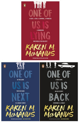 B&Q -  Karen M Mcmanus Collection 3 Books Set (One Of Us Is LyingOne Of Us Is NextOne Of Us Is Back)