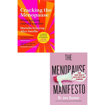 BOOKS4PEOPLE The Menopause ManifestoCracking The Menopause 2 Books Collection Set from B&Q