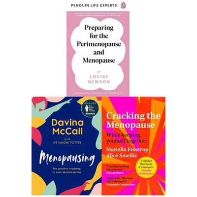 BOOKS4PEOPLE Cracking The MenopauseMenopausing (Hb)Preparing For The Perimenopause And Menopause 3 Books Collection Set from B&Q