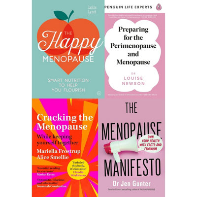 Watkins Publishing The Menopause ManifestoThe Happy MenopauseCracking The MenopausePreparing For The Perimenopause And Menopause 4 Books from B&Q