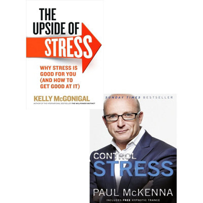 BOOKS4PEOPLE Control Stress, The Upside Of Stress 2 Books Collection Set