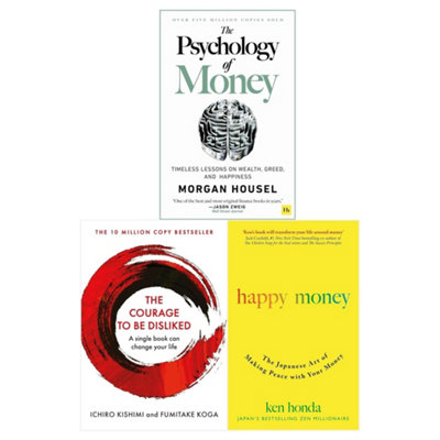Happy Money, The Courage to be Disliked, Psychology of Money 3 Books Collection - Image 7