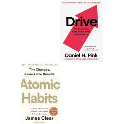Drive Surprising Truth Daniel H. Pink, Atomic Habits James Clear 2 Books Set - Image 8