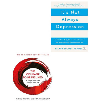 Courage To Be Disliked , It's Not Always Depression 2 Books Collection Set - Image 7