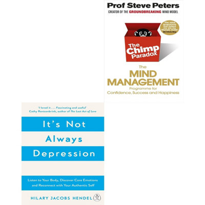 It's Not Always Depression, The Chimp Paradox 2 Books Collection Set - Image 7