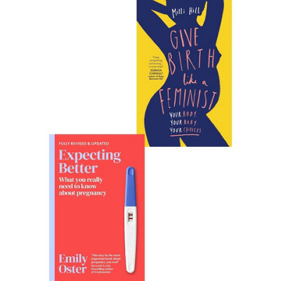 BOOKS4PEOPLE Expecting Better Why The Conventional Pregnancy WisdomGive Birth Like A Feminist 2 Books Collection Set from B&Q