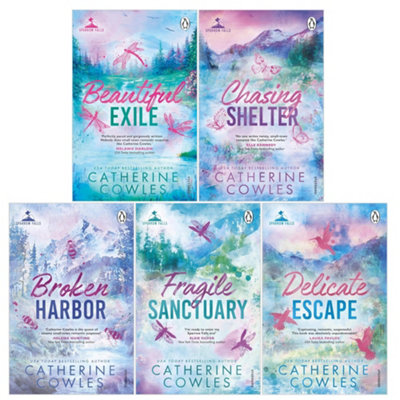 B&Q -  Sparrow Falls Series By Catherine Cowles 5 Books Collection Set (Books 1-5) (Fragile SanctuaryDelicate EscapeBroken HarborBe