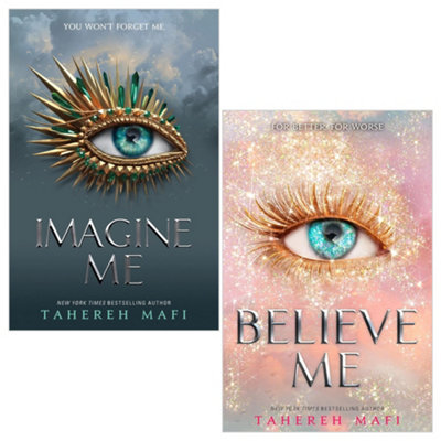 BOOKS4PEOPLE Shatter Me Series 2 Books Set By Tahereh Mafi (Imagine Me And Believe Me)