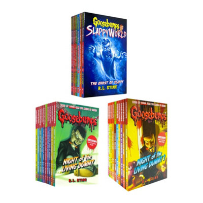 BOOKS4PEOPLE Goosebumps Horrorland And Slappyworld Series 26 Books Collection Set By Rl Stine from B&Q