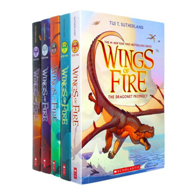 Wings Of Fire Series 5 Books Collection Set by Tui T. Sutherland Books 1-5 - Image 7